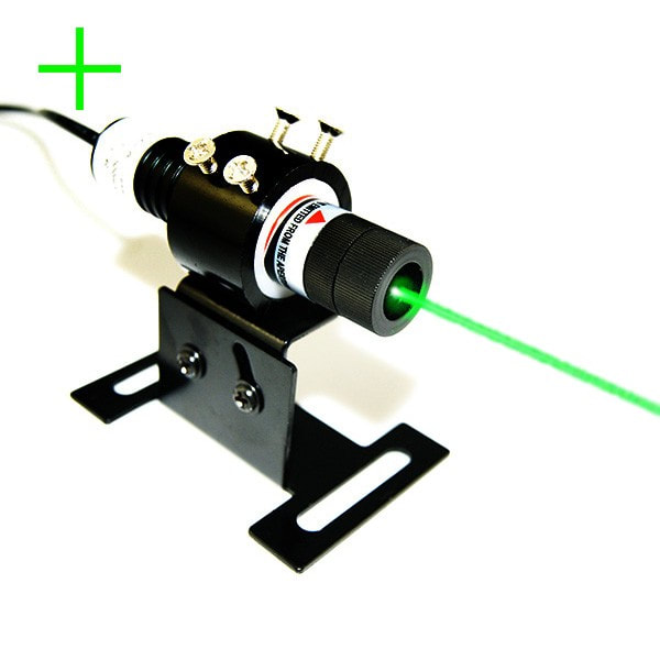 532nm 50mW green cross laser alignment