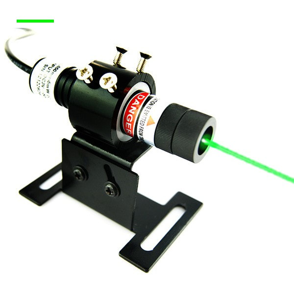 532nm Glass Lens Green Line Laser Alignment
